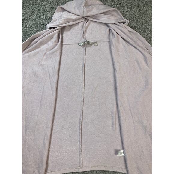 Athleta Nirvana Hooded Wrap Cardigan Athleisure Light Pink Size XS - Picture 5 of 11